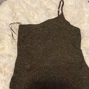 One shoulder Reformation top